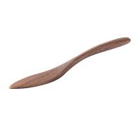Abaodam Couteau à Beurre Bois de Noyer Noir Racloir et Étaleur Multi-usage pour Confiture Fromage Beurre et Miel Ustensile de Cuisine Pratique pour Usage Domestique