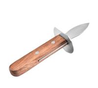 Abaodam Couteau à Huître en Acier Inoxydable Manche Confortable, Ouvre-huîtres Polyvalent pour Coquillages, la Cuisine et Fruits de Mer