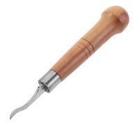 Abaodam Couteau à Rainurer de Précision Outil de Réparation et Sculpture pour Rainures Propres pour Violon Manche Ergonomique en Bois et Métal Lors Fabrication et Entretien