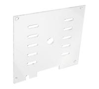 Abaodam Couvercle D’Aquarium Anti-Saut en Acrylique Transparent 20x20 Cm avec Ouverture Supérieure, Panneau Carré pour Réservoir de Poissons, Compatible Aquariums et Accessoires