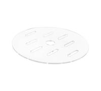 Abaodam Couvercle D'aquarium en Acrylique Transparent Antidérapant, Diamètre 15 Cm, Protection Anti-Saut pour Aquarium Rond, Adapté Aux Poissons Et Tortues en Intérieur