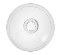 Abaodam Couvercle en Verre sans de 21 Cm de Diamètre pour Gâteau Poignée Ronde, Dôme Transparent et 14 Cm de Hauteur, Présentation