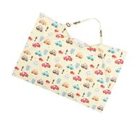 Abaodam Couverture D’allaitement En Coton Respirant Pour Maman, Serviette Légère Coupe-vent, Écharpe D’allaitement Bébé, Housse De Poussette Polyvalente Pour Sorties En Extérieur, Motif Petite Voiture