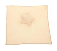 Abaodam Couverture D'apaisement pour Bébé en Tissu Doux et Solide, Serviette à Mordiller Étoile, Taille Bébé, sans Odeur, pour Nourrisson et Développement Moteur, Accessoire Réconfortant