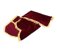 Abaodam Couverture de Piano Électronique Rouge en Peluche Élégante et Facile à Nettoyer pour Protéger les Débris, Amateurs de Piano Numérique