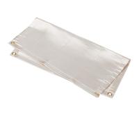 Abaodam Couverture Ignifuge en Fibre de Verre 50X50 CM Tapis Résistant au Feu pour Barbecue et Camping Protection Anti-Feu Polyvalente pour Extérieur et Maison