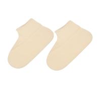 Abaodam Couvre-chaussures Imperméable Latex Blanc Réutilisable pour Pluie et Randonnée Protection Anti-pluie pour Hommes et Femmes
