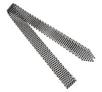 Abaodam Cravate à Paillettes Ajustable pour Femme Légère et Confortable pour Danse et Soirée Élégante