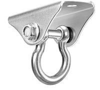 Abaodam Crochet Acier Inoxydable pour Accessoires de Chaises Suspendues Plaque Fixe pour Hamac et Yoga Installation Facile et Durable