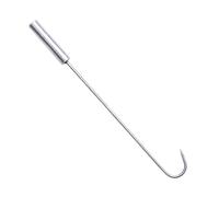 Abaodam Crochet de Barbecue Acier Inoxydable pour Viande Saucisse Poulet Outil de Grillade Multifonctionnel pour Ribs Acier