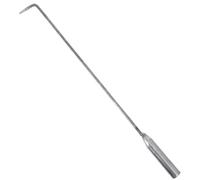 Abaodam Crochet pour Barbecue Tisonnier Extérieur Tisonnier pour Foyer De Foyer Accessoires De Foyer Pince à Feu pour Foyer Tisonnier De Cheminée Pinces à Cheminée Acier Silver