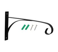 Abaodam Crochet Suspendre pour Jardinière Mural en Fer Noir, Structure Triangulaire, pour Portes et Passages, Support Supplémentaire pour Plantes Suspendues, Style Rétro Compact