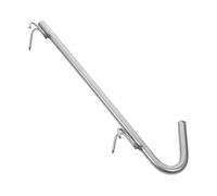 Abaodam Crochets pour Saucisses Brochettes De Légumes Et Crochets Forme De s pour Cuisson Au Grill Barbecue Plein Air