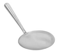 Abaodam Cuillère à Cerveau de Tofu en Acier Inoxydable Argenté, Ustensile Cuisine Polyvalent Prise Confortable, pour Servir le Riz Soupes la Maison
