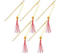 Abaodam Cuillère Auriculaire en Corne de Bœuf 10 CM Lot de 5 set de Outils de Nettoyage du Cérumen Pratiques et Légers pour Retirer le Cérumen en Toute Sécurité Accessoire Santé Oreille