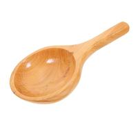 Abaodam Cuillère Eau Bois Louche Multifonction pour Cuisine Et Salle De Bain Outil Pratique pour Arroser Légumes Et Fruits