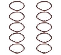 Abaodam Cuir Boucle Souple Marron pour Bracelet de Montre 20mm | Surface Lisse, Maintien Sûr du Bracelet, Remplacement Rapide D’une Attache Cassée, Installation Facile