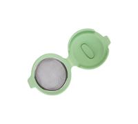 Abaodam Cuiseur à Œufs Pratique en Acier Inoxydable et Silicone Résistant la Chaleur, Adapté pour Micro-ondes, pour Préparer des Œufs Vapeur Petit-déjeuner Cuisine