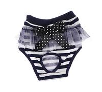 Abaodam Culotte Menstruelle pour Chiennes Culotte Physiologique Réutilisable Et Lavable Accessoire pour Animaux De Compagnie