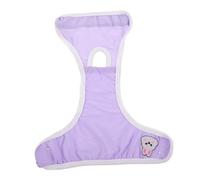 Abaodam Culottes Hygiéniques pour Chiennes Couches Réutilisables Lavables pour Chiots De Petite Couleur Violette