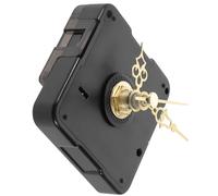 Abaodam de Mécanismes de Remplacement D'horloge en Plastique Or 2 Sets Silencieux Mouvement Fiable et Robuste pour Réparation et Création D'horloges Muriales