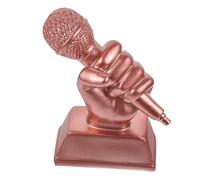 Abaodam De Musique Ornements pour Enfants De Microphone Trophées Musical Décoration pour Enfants Microphone pour Enfant Chantant Musical