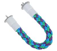 Abaodam De Perruche Domestique Tu Jouets Perroquet Oiseau Perroquets Escalade Perche Cordes en Forme De Perroquet à Mâcher Peluche Cage Perroquet Corde De Coton