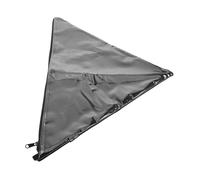 Abaodam de Rangement pour Drapeaux Triangle Support Plastique pour Drapeaux Commémoratifs Conteneur Pratique pour Souvenirs Personnels