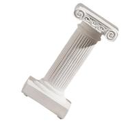 Abaodam Décoration Colonne Romaine en Résine, Pilier Sculpté pour Jardin et Mariage, Support pour Plantes Sacrées et Objets Décoratifs, Accessoire Polyvalent Extérieur