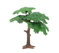Abaodam Décoration de Sapins en Plastique Miniatures pour Bureau et Décor Aquarium, 3 Ensembles de Pins Artificiels Réalistes pour Modélisme Ferroviaire