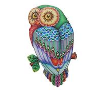 Abaodam Décoration Murale Métal Forme De Hibou Pour Maison Sculpture Murale Métal Forme De Hibou