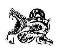 Abaodam Décoration Murale Serpent Design Unique Pour Extérieur Et Intérieur Couleurs Finition Soignée Élégante