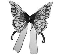 Abaodam Décorations De Bouteilles De Vin Ailes Noires Accessoire Décoratif en Plastique Ornements Festifs pour Fêtes Décoration DIY De Fête