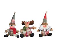Abaodam Décorations De Poupées De Noël Les Plus Douces Figurines De Noël Pour Décorations Darbre De Noël