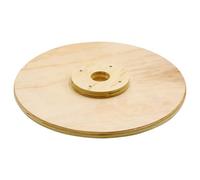 Abaodam Disque de Poids en Bois pour Haltérophilie, Plaque Pare-chocs Ergonomique D’entraînement, Haltère Sport Polyvalent, Plaque Technique sans Trou, Accessoire Musculation Bois Naturel