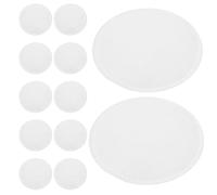 Abaodam Disques de Coton Ronds Blancs 60pcs pour Visage, Doux et Absorbants, pour Démaquillage et Nettoyage Profond, Usage Unique, Maquillage et Nail Art