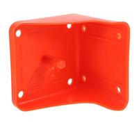 Abaodam Distributeur de Blocs de Sel pour Moutons et Bovins Mangeoire à Sel en Pe Solide Support Pratique Petits Trous Accessoire D'alimentation pour Ferme et Élevage