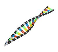 Abaodam Dna Model Kit d'affichage scientifique éducatif à double hélice pour les étudiants Construction sûre pour enseigner et apprendre pour la maison et l'utilisation en salle de classe