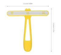 Abaodam Double Sided Reusable Silicone Pet Hair Remover Roller Gentle Washable Lint Brush for Dog Cat Hair Clothes Furniture Car Interiors Portable Cleaning Tool