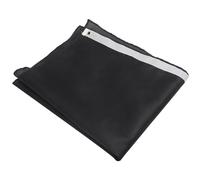 Abaodam Drapeau de Jardin Couleur Unie 85x150 Cm Noir pour Décoration Extérieure Résistant aux UV pour Jardin et Événements Extérieurs