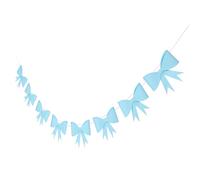 Abaodam Drapeau de tir de l'arc Arc bannière Ornement de bannière d'anniversaire Suspendu Bannière de fête décorations murales d'anniversaire bannière Anniversaire Fille Papier Ciel Bleu