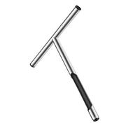 Abaodam Échantillonneur Acier Inoxydable de Prélèvement Légère Poignée T Outil Compact pour Analyse Rapide des Sols et Échantillonnage Précis Jardinage et Agriculture