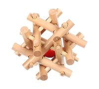 Abaodam Éducatif Bois pour Garçon Fille et Adultes Puzzle Cerveau à Débloquer Développement Cognitif Coordination Main-œil Cadeau Éveil Puériculture