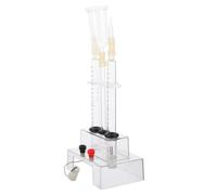 Abaodam Électrolyseur Eau Compact pour Laboratoire Scolaire Équipement Portable pour Expérience Chimique Générateur Hydrogène et pour Démonstration Éducative