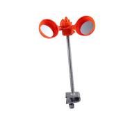 Abaodam Éloigneur Oiseaux Réfléchissant Moulin à Vent Jardin Effrayer Oiseaux pour Potager et Verger Dispositif Miroir pour Protection sans