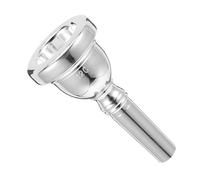 Abaodam Embouchure de Trombone Alto Métal Argenté de Rechange pour Instrument à Vent Surface Polie Sans Burrs pour Débutants et Musiciens