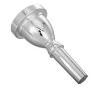 Abaodam Embouchure de Tuba Argenté Remplacement pour Trombone et Tuba Conçue pour Musiciens et Étudiants Confort Ergonomique et