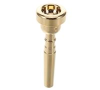 Abaodam Embouchure en Cuivre Doré Taille 7 pour Trompette et Cornet Accessoire D’Instrument de Musique Confortable pour Concerts Scolaires et Orchestres Juniors