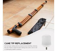 Abaodam Embout de Canne à Boule Rotatif pour Canne d'Assistance Embout de Marche Roulement à Billes Stabilité Améliorée Extensible Accessoire pour Navigation Sécurisée des Personnes