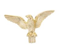 Abaodam Embout Mât Drapeau Aigle Solide Et Décoratif Ornement De Tête De Mât pour Jardin Et Extérieur Facile à Installer Et Conçu pour Usage Extérieur Accessoire Pratique